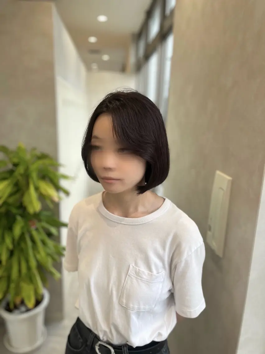 ショート ボブ くびれヘア Eleanor枚方店 /梅木雄治のヘアスタイル