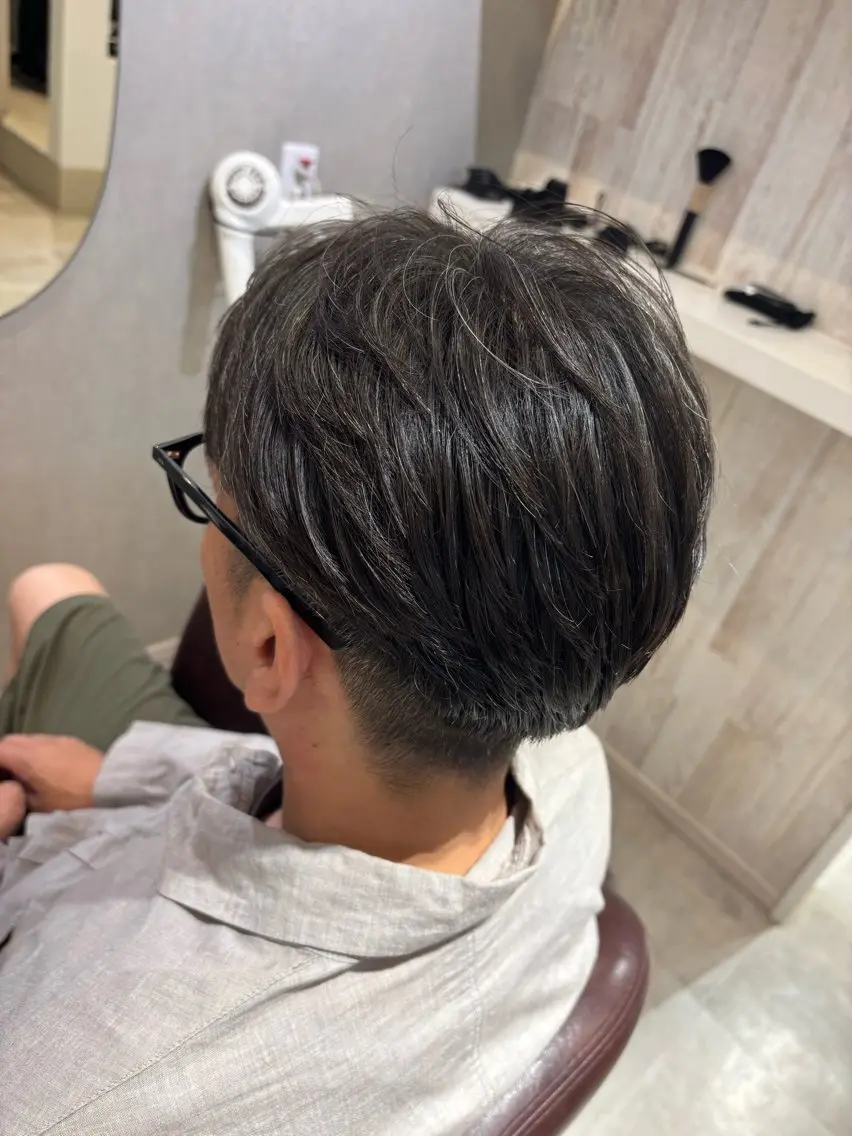 メンズ 坂本 蘭のヘアスタイル