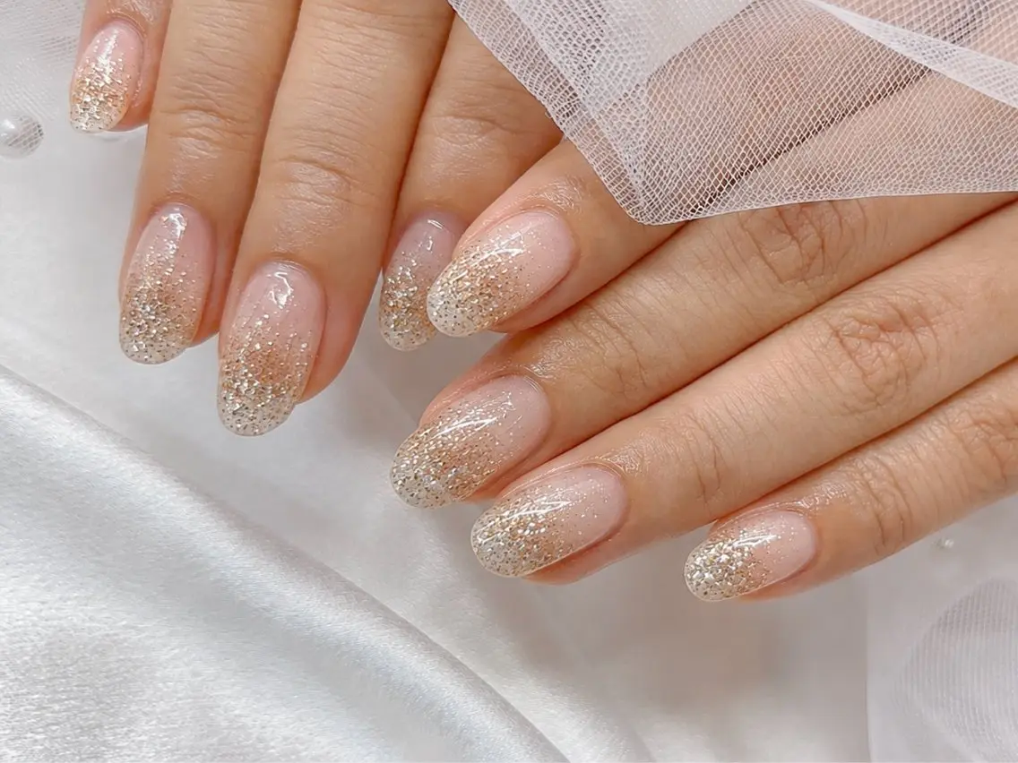 ネイル ラメ(グリッター) ラメグラデーション ハンドネイル Nail Room Kislap.のネイルデザイン