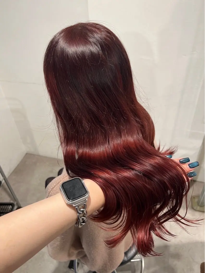 セミロング 安原 幸生のヘアスタイル