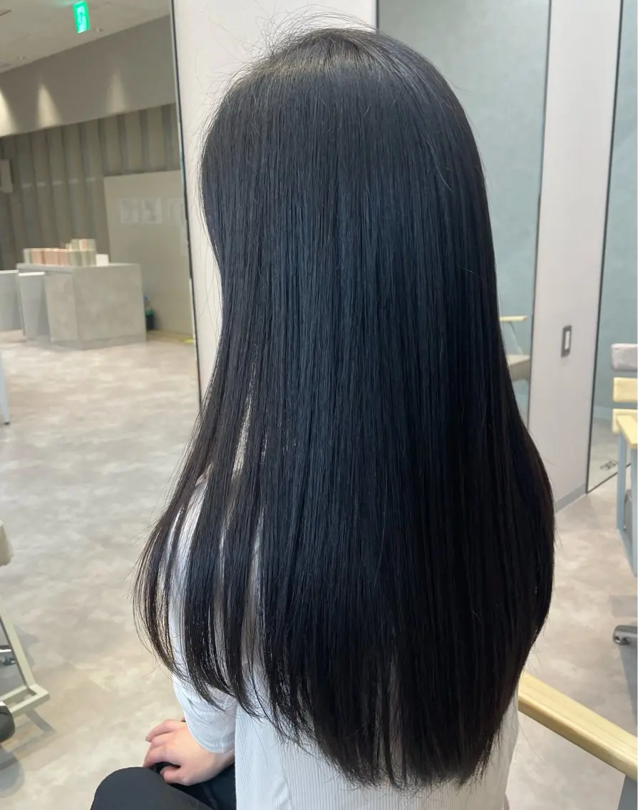 ロング 森 はるかのヘアスタイル