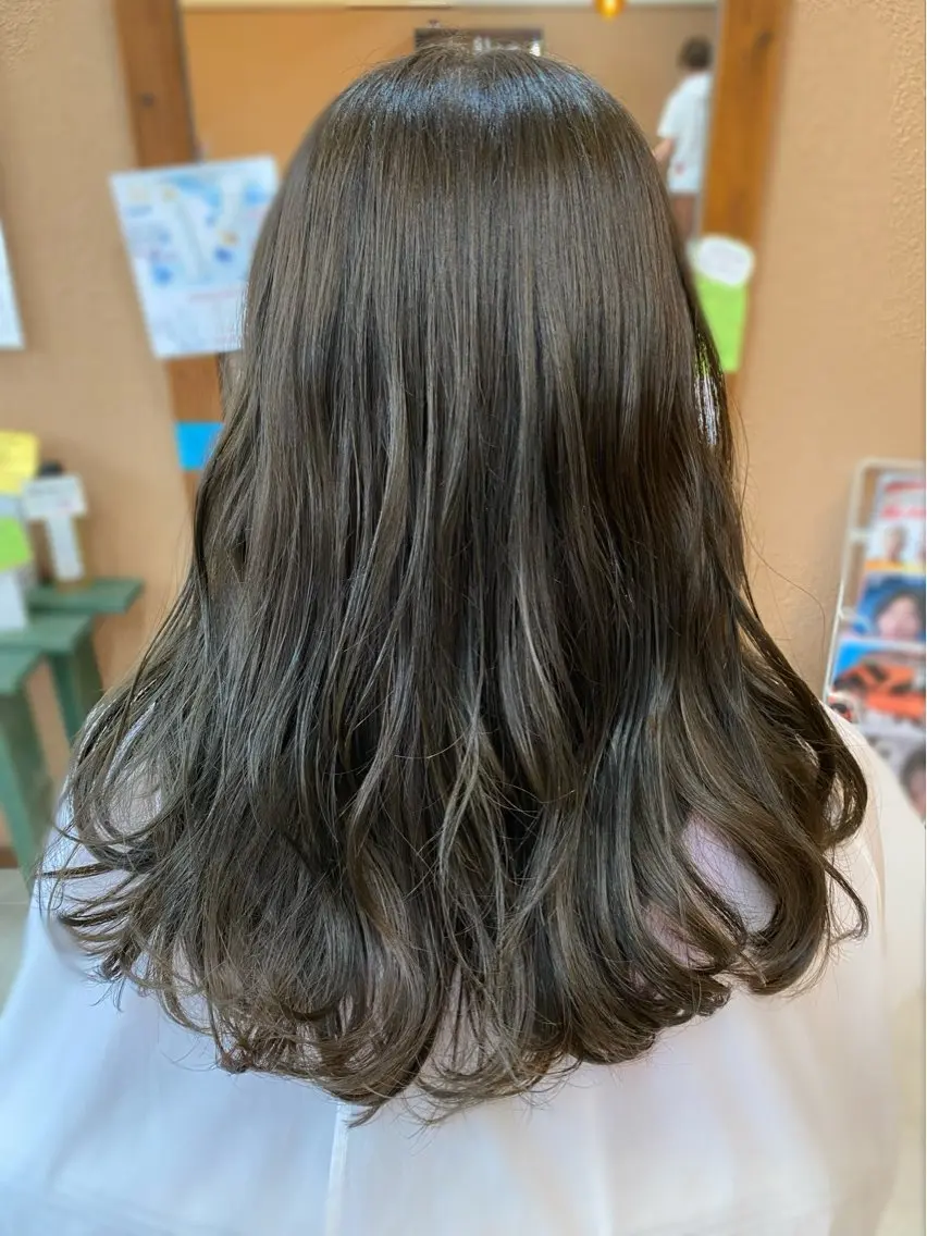 ロング カラー 美容室F i t✂️ ササキのヘアスタイル