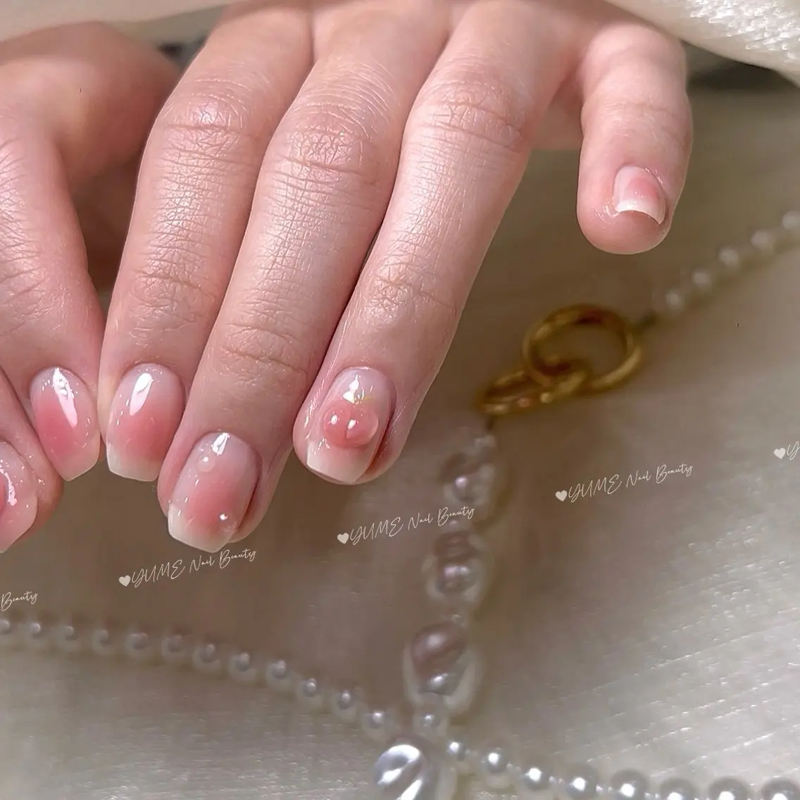 ミディアム ハンドネイル YUME Nail Beautyのネイルデザイン