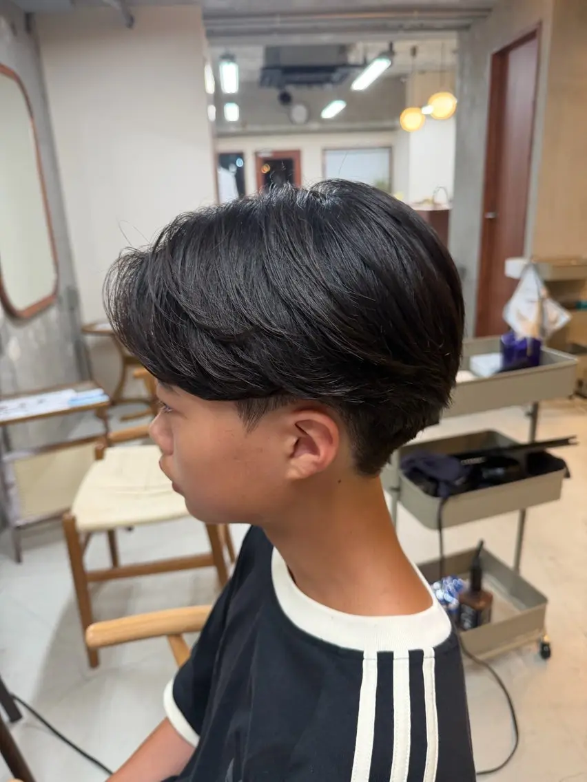 メンズ 縮毛矯正モデル募集中 SORAのヘアスタイル