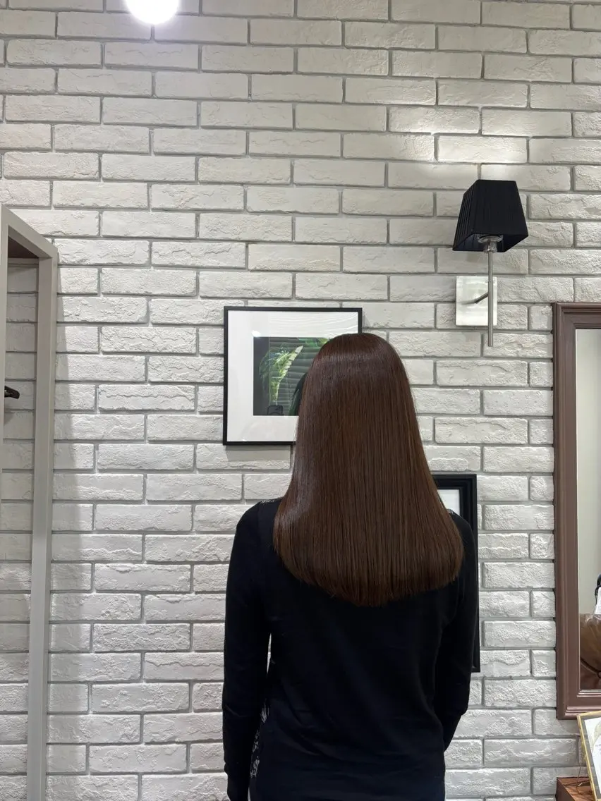 ロング パーマ 髪質改善 yu kiのヘアスタイル