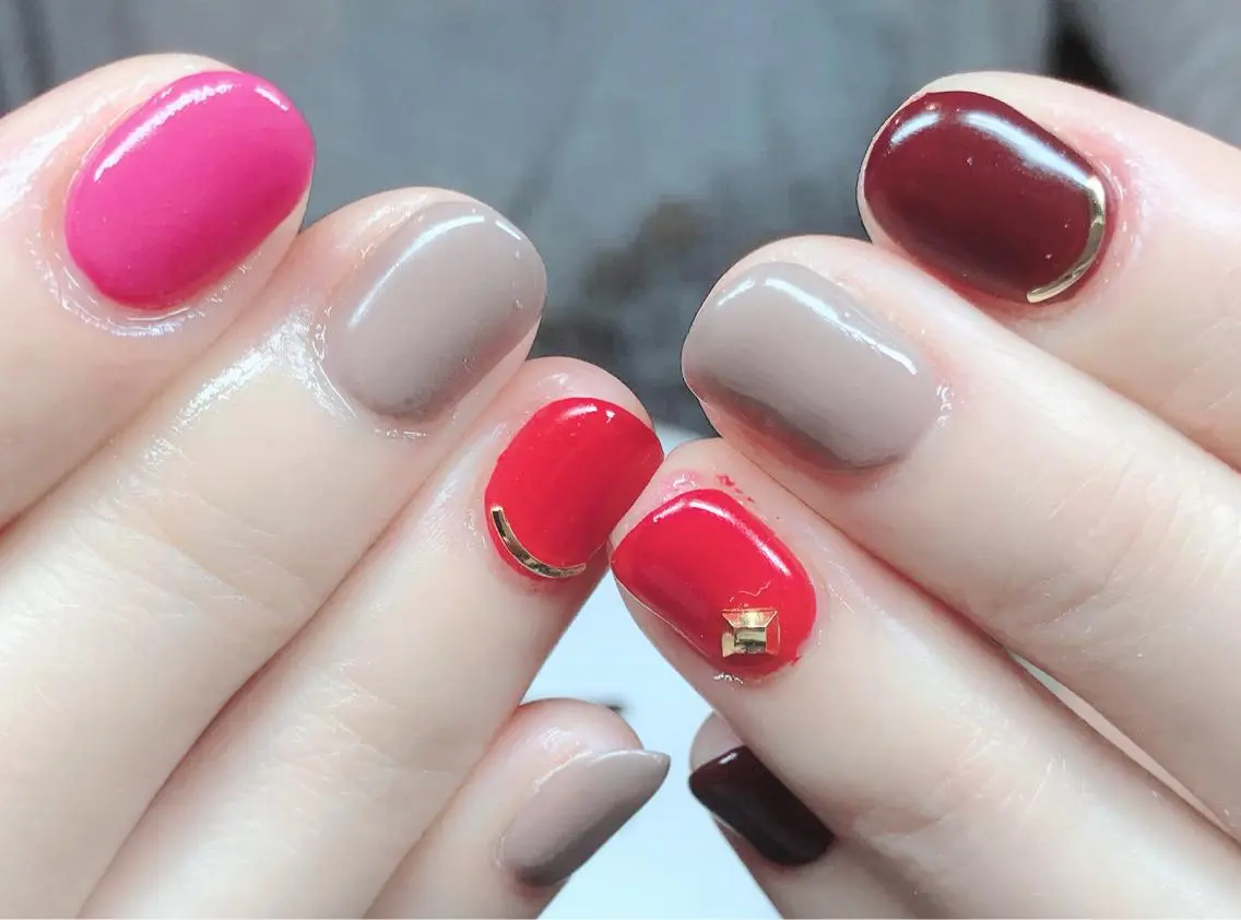 ネイル ニュアンスネイル🌈 MYU Nailsのネイルデザイン