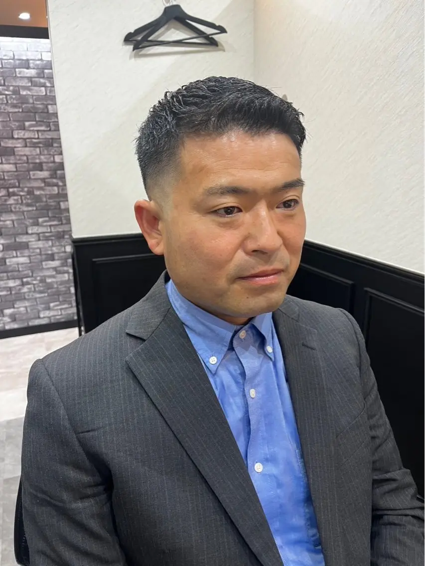 ショート メンズ 山中 翔太のヘアスタイル