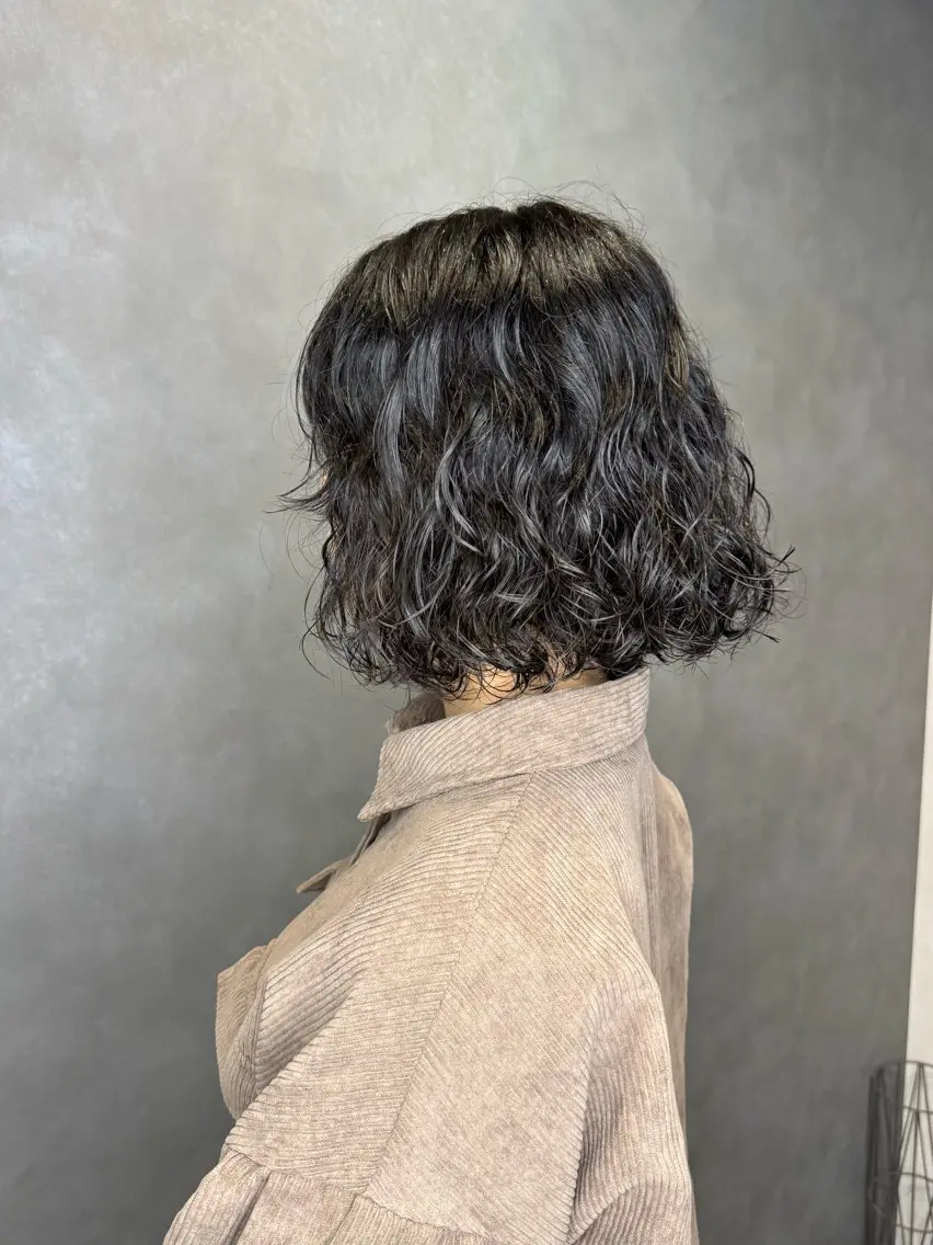 【✮ミニモ学割✮】レディースパーマ＋カット‪👩🏻‍🦱の写真