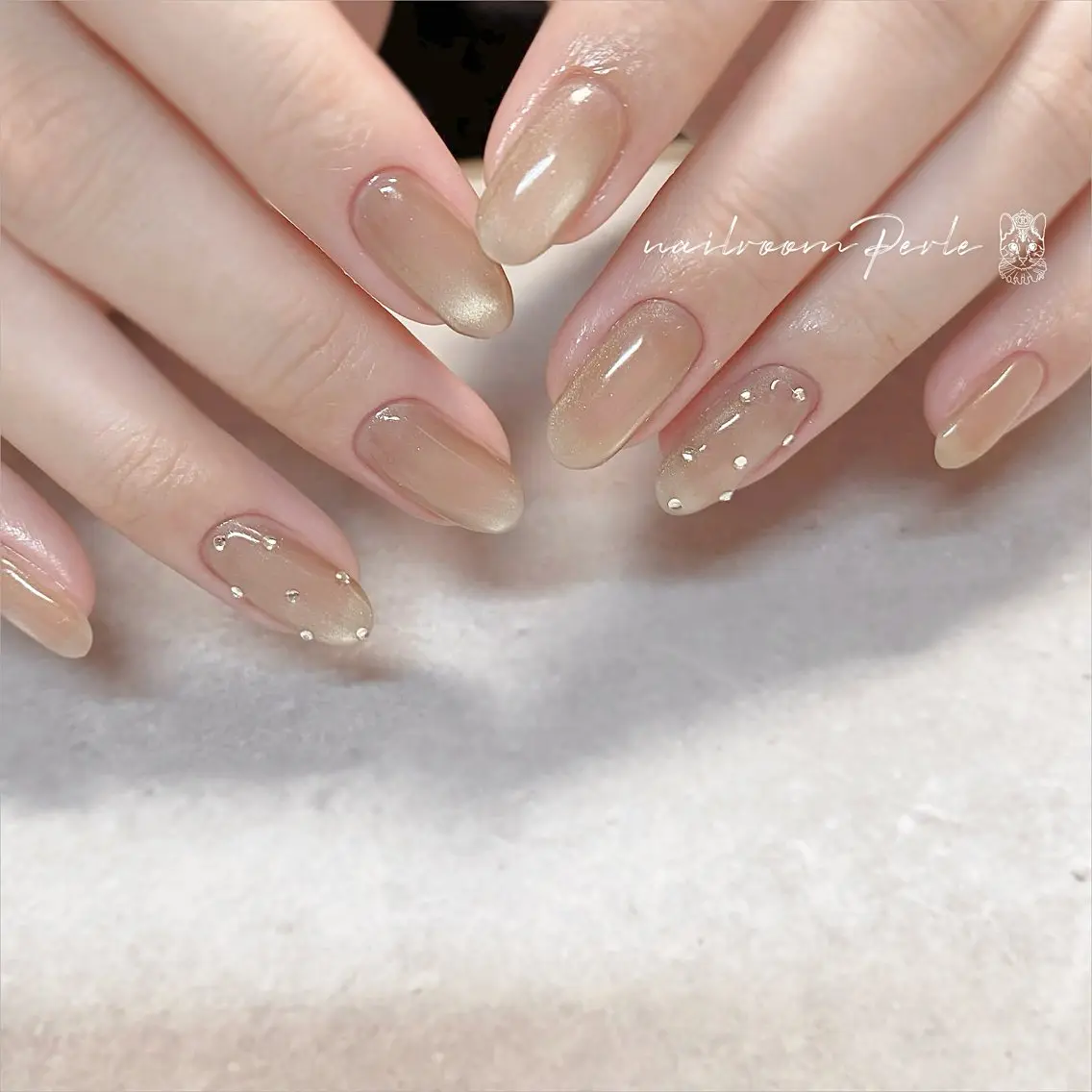 ネイル ハンドネイル nail room Perleのネイルデザイン