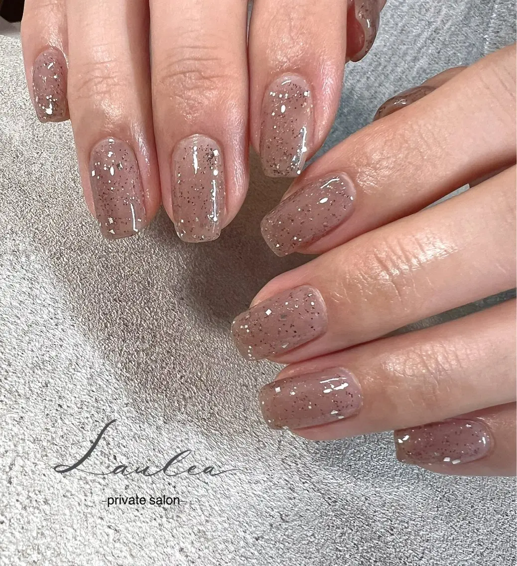 ネイル フットネイル ジェルネイル 韓国ネイル nail salon Lauleaのネイルデザイン