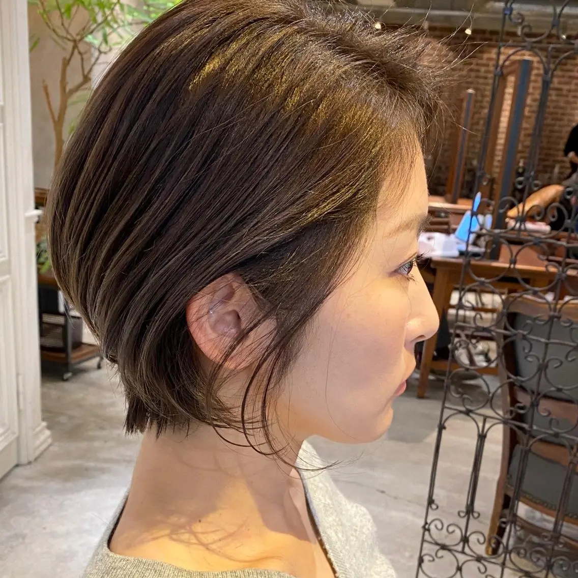 ショート カラー ヘアアレンジ ショートヘア カット ヘアカラー トリートメント ヘッドスパ 小林 佳祐のヘアスタイル