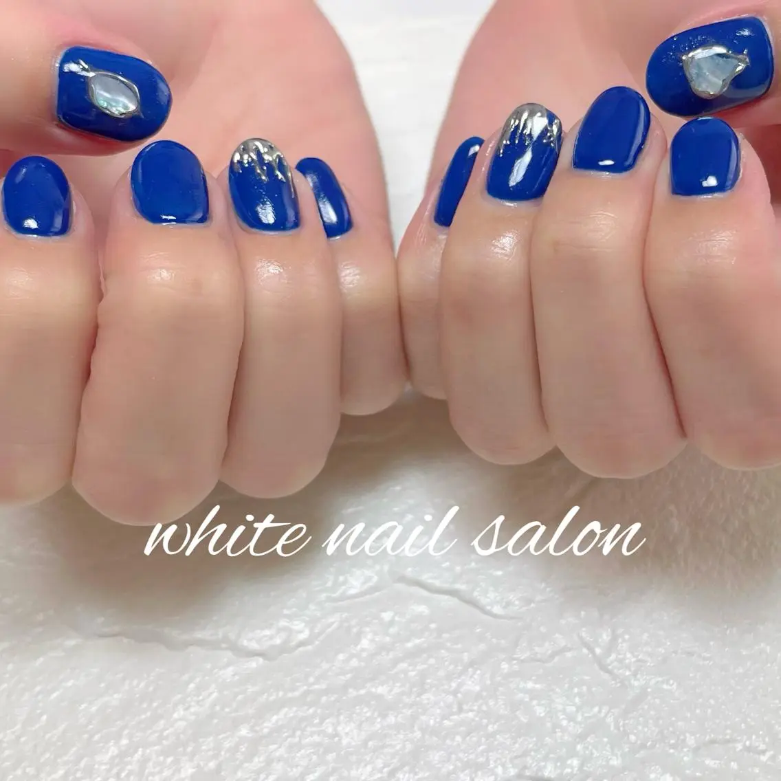 ネイル フットネイル ジェルネイル ハードジェル ラメ(グリッター) 持ち込み ハンドネイル white nail salonのネイルデザイン