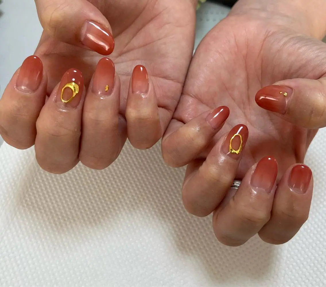 ネイル シンプルネイル nail M&Tのネイルデザイン