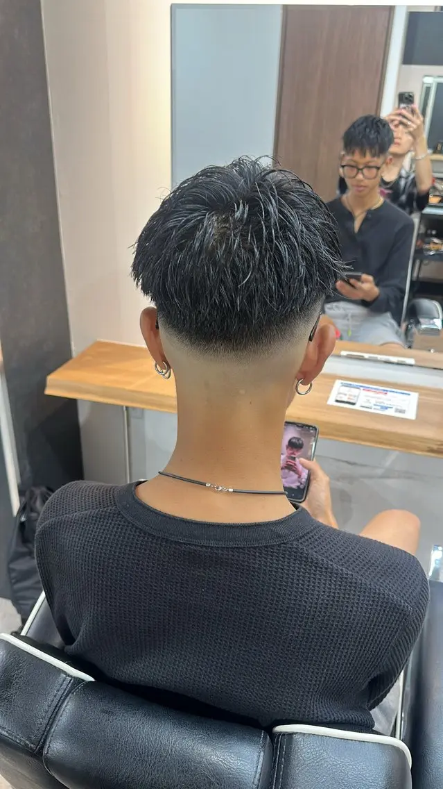 ショート メンズ 大宮/海外風パーマ 🇺🇸隼也🇪🇸のヘアスタイル