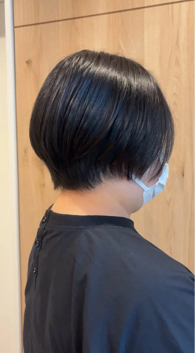 ショート 美髪矯正💙ྀི/ 水光髪🫧/ミナルのヘアスタイル