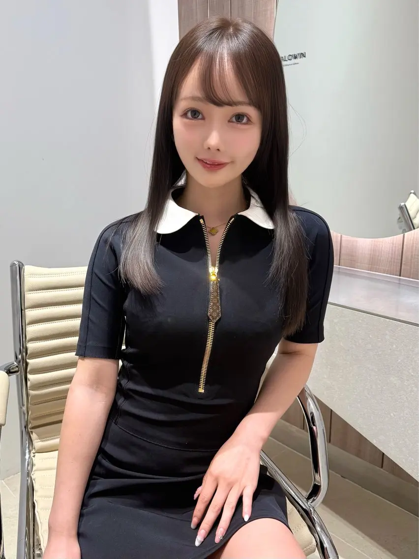 セミロング カラー ヘアカラー トリートメント 上品ヘア🤍顔周り/ レイヤー✨/林遼一郎のヘアスタイル