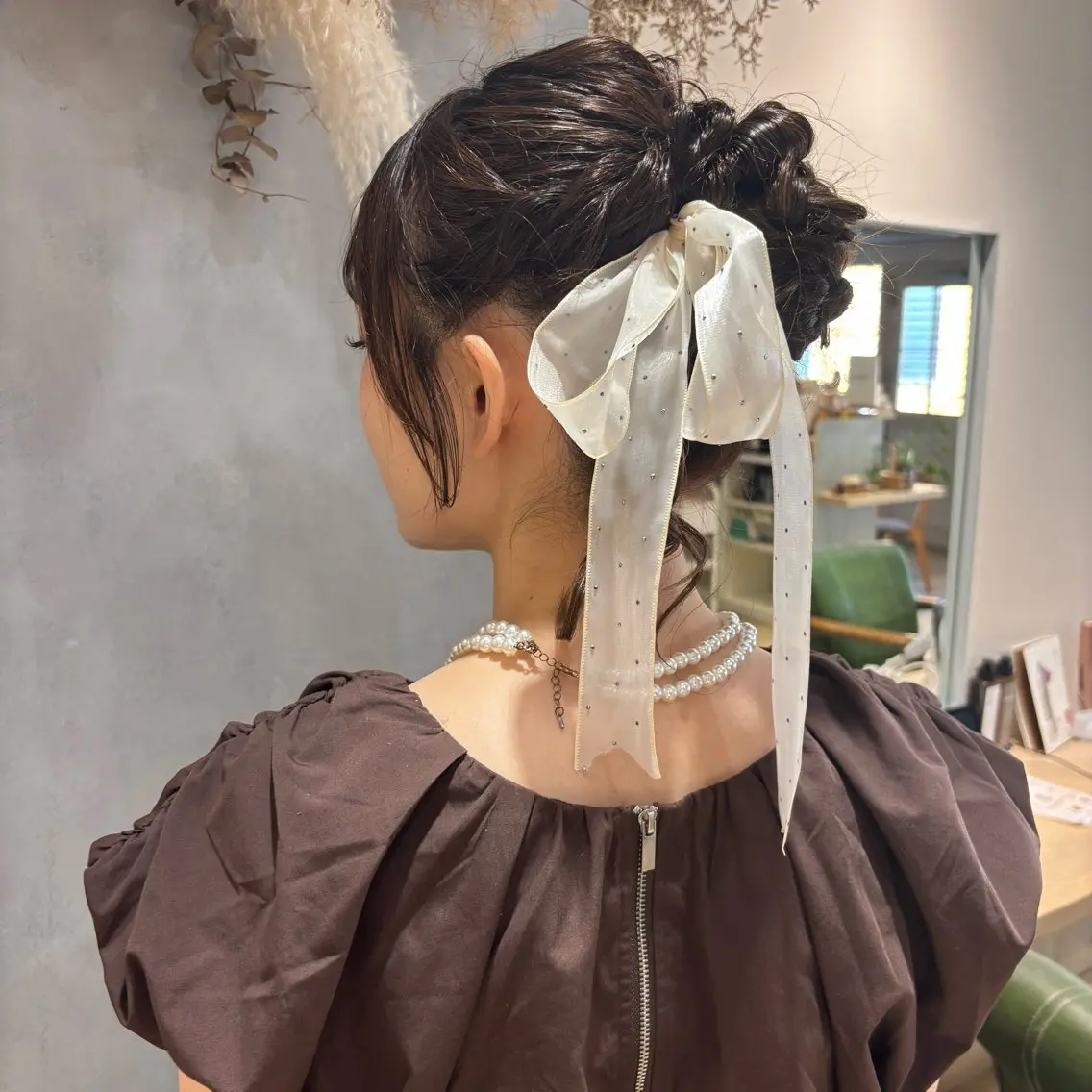 🤍【お呼ばれ】🤍ヘアセット♡♡※時間外の予約も可能です(1 時間毎¥1100)ご相談ください☑️の写真