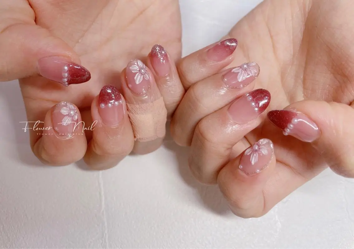 ネイル Flower nailのネイルデザイン