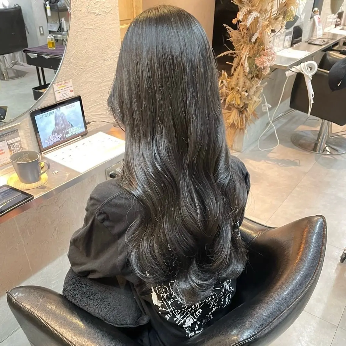 カラー こうら かすみのヘアスタイル