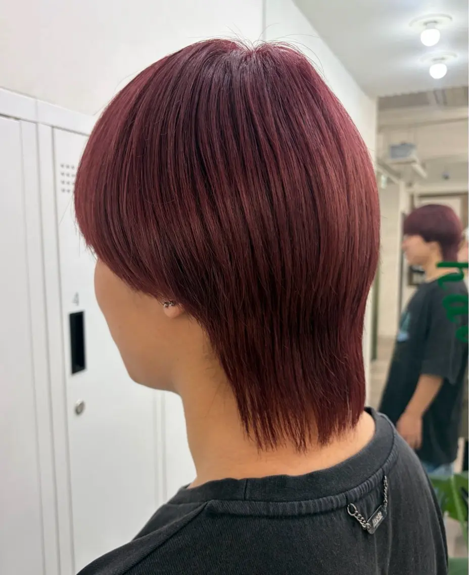 ショート カット ヘアカラー 🍒ナチュラルカラー /ボブ🍒kaedeのヘアスタイル
