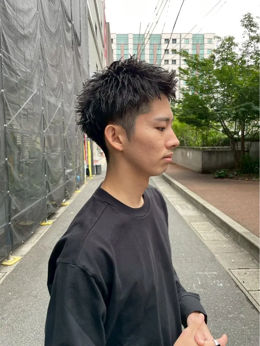 メンズ Ryu icon.博多のヘアスタイル