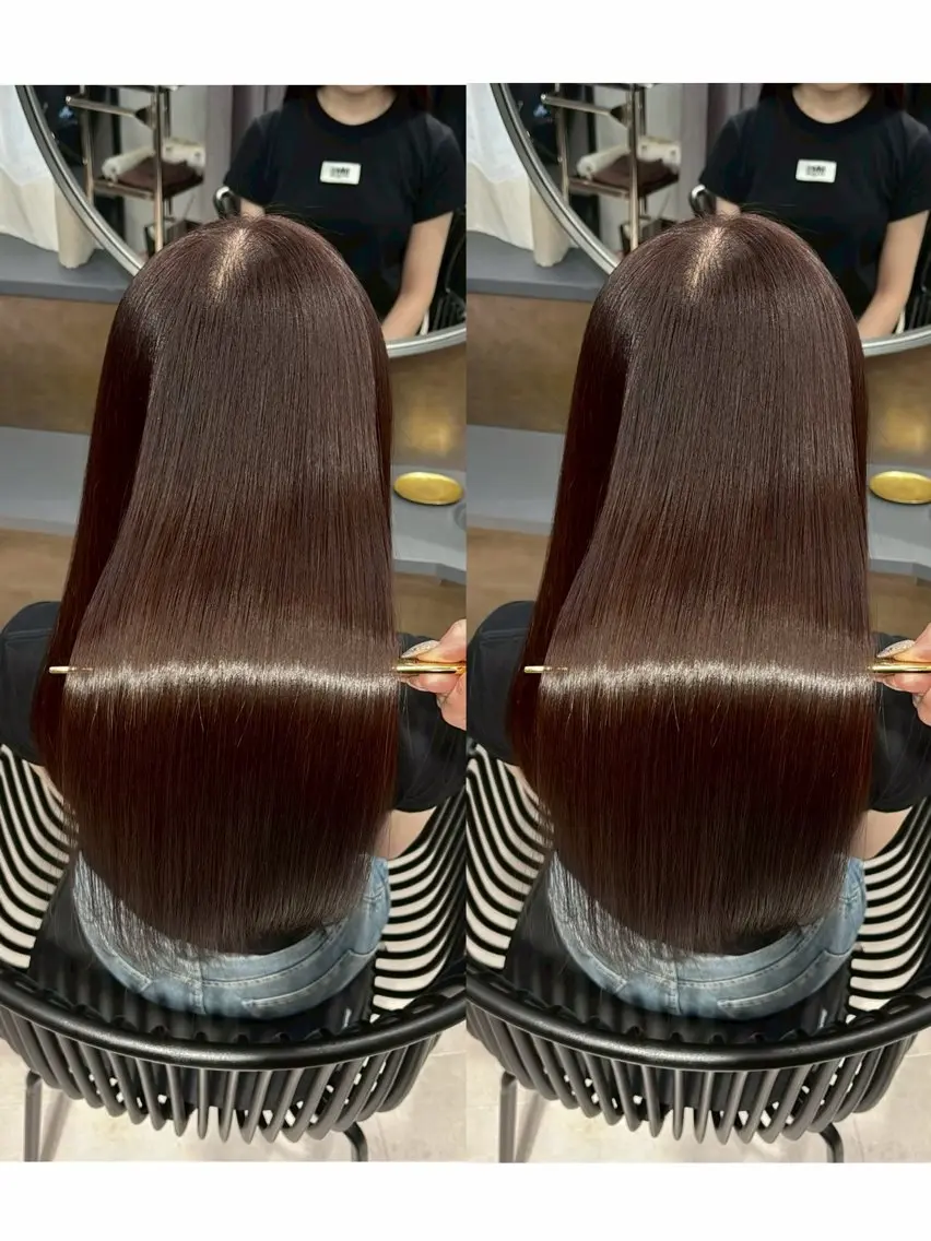 ロング カラー カット ヘアカラー 縮毛矯正 トリートメント 池袋/髪質改善/ 艶カラー/koikiのヘアスタイル