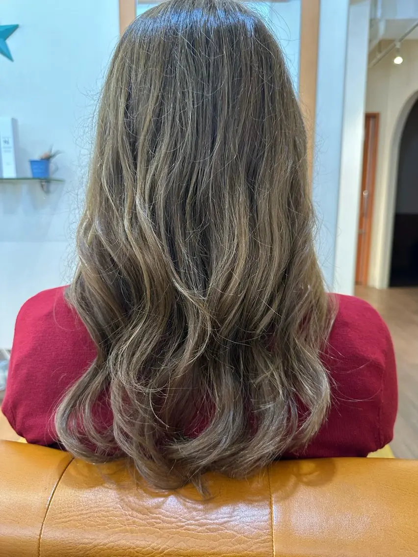 セミロング カット ヘアカラー トリートメント SHIBUYA/蒲田 tinoのヘアスタイル