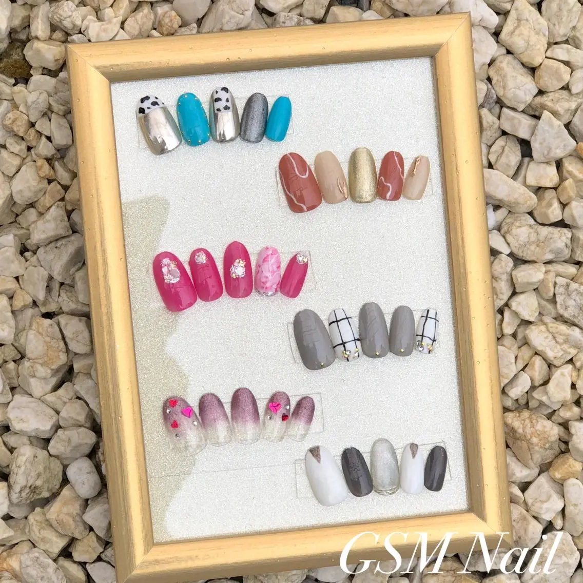 ネイル ハンドネイル nail salon GSMのネイルデザイン
