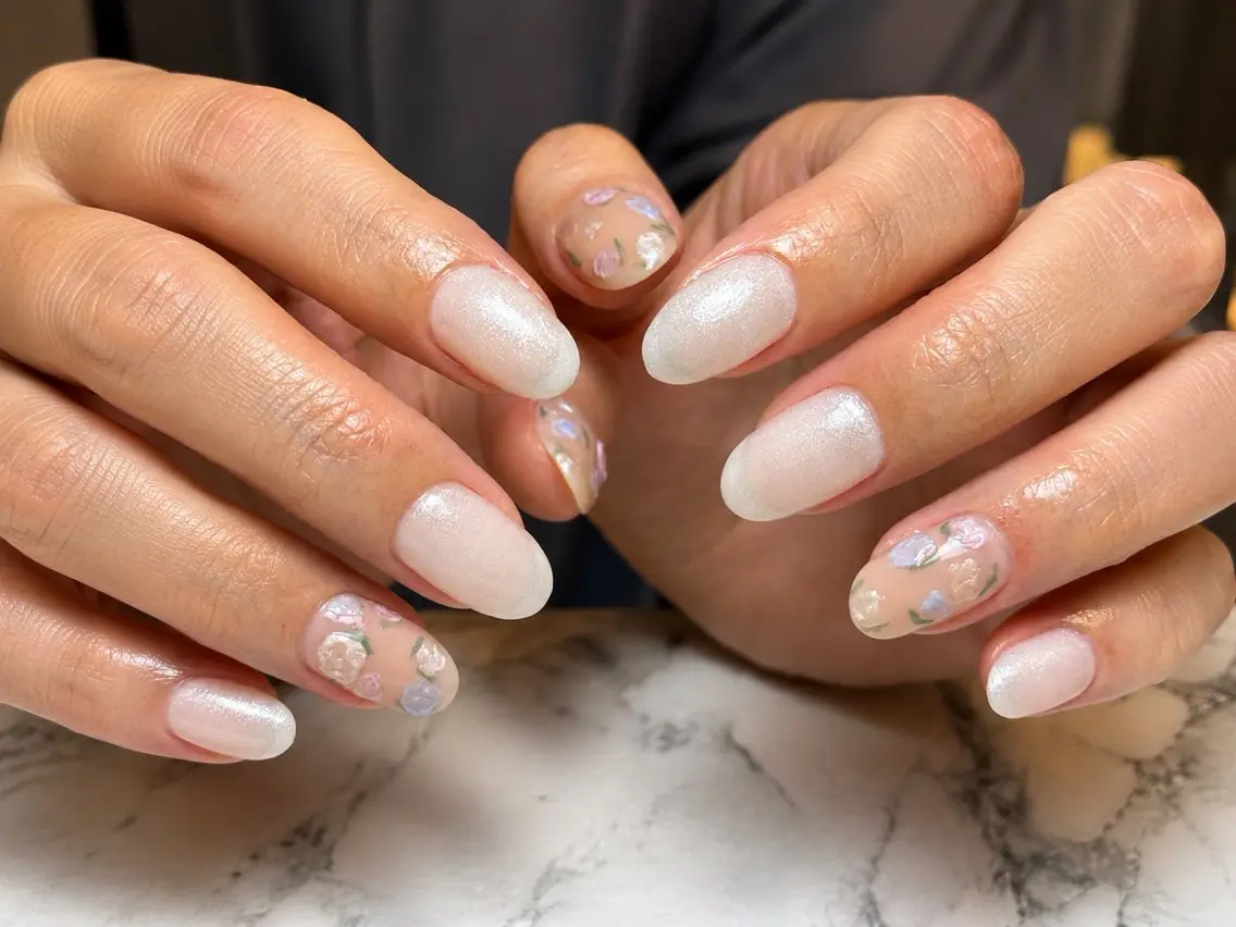 ネイル フラワーネイル ハンドネイル Mia nail 【平尾駅徒歩8分】のネイルデザイン