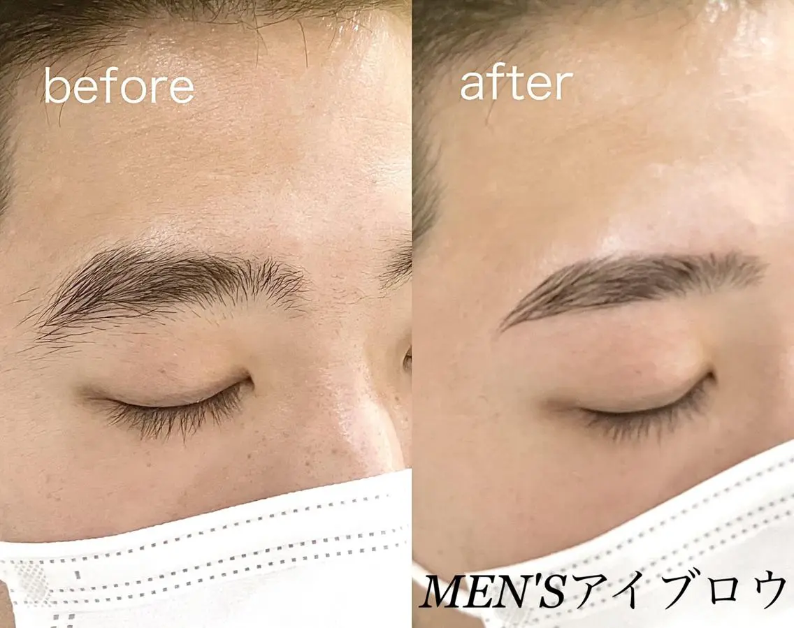 メンズ アイブロウ ワックス脱毛 眉カット その他(アイブロウ) Nagano🌿M iliMiliメンズの眉毛・アイブロウイメージ