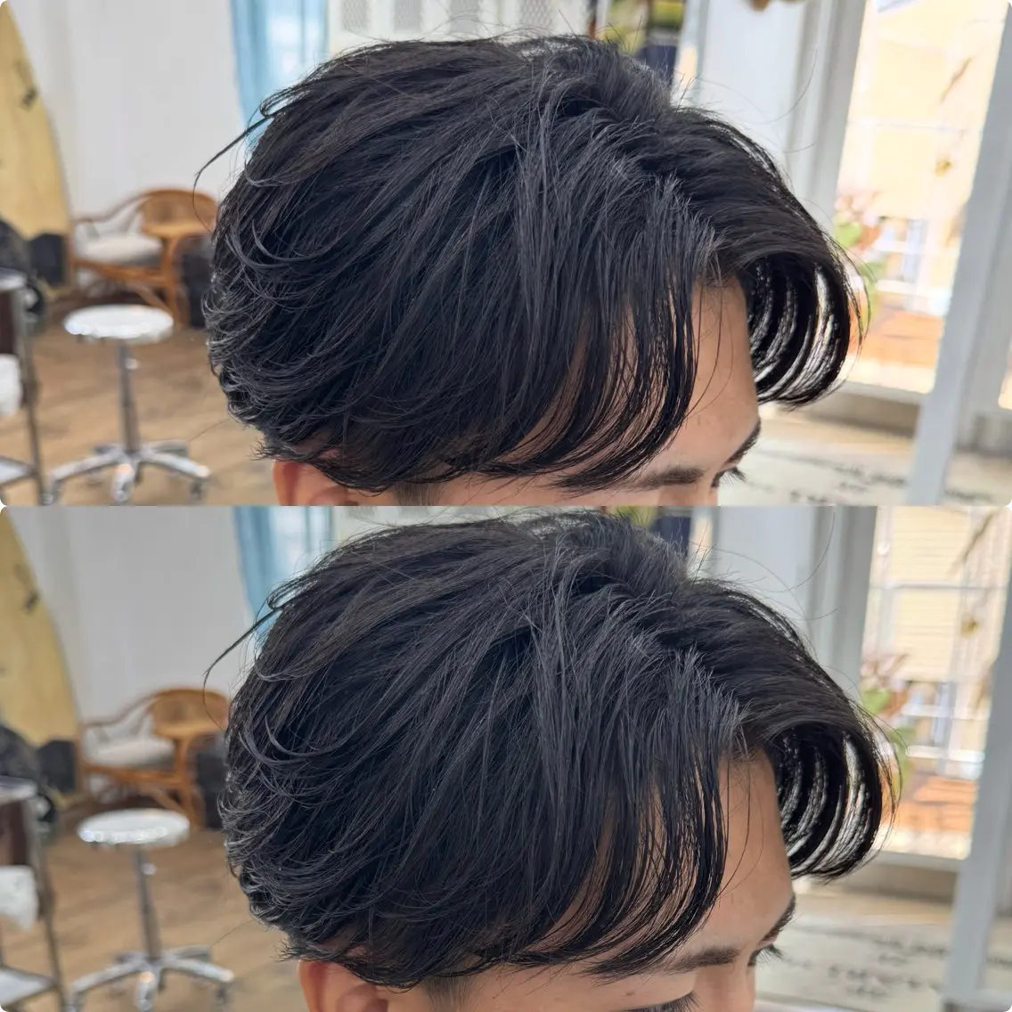 ショート パーマ メンズ カット パーマ メンズ特化サロン ユウヘイのヘアスタイル