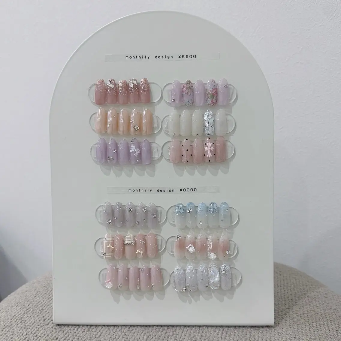 オフケア込monthlydesign(上)カラーチエンジOK)¥6,500→¥4,500の写真