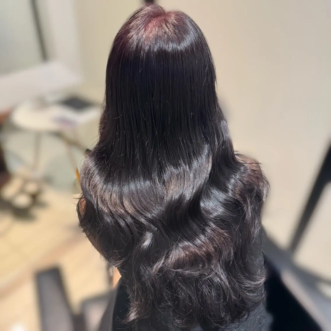 ロング カラー カット ヘアカラー トリートメント ブリーチなしカラー kana🐱のヘアスタイル