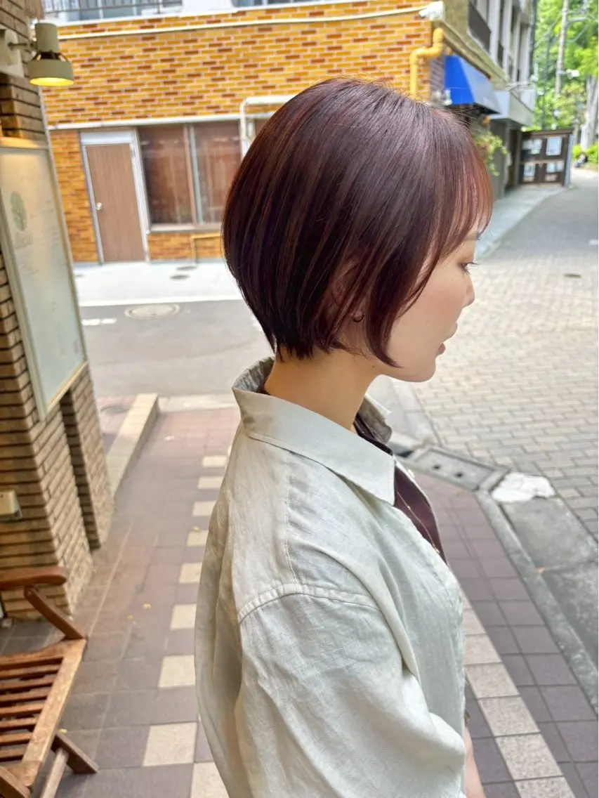 【ショート限定】🌿リタッチカラー+プチスパ🌿オージュアケア🌻※ミルボンID登録必須⚠️白髪染めも可◎ブリーチ不可の写真
