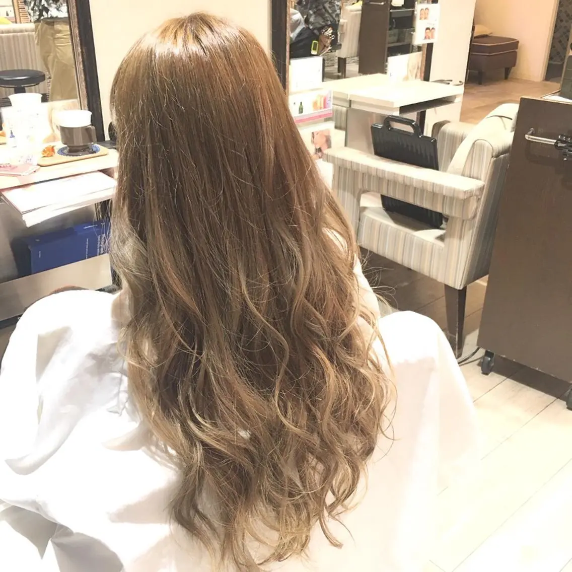 ロング カラー トリートメント 城領 直輝のヘアスタイル