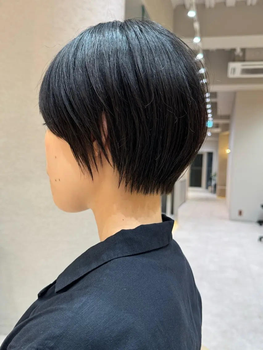 ミディアム 🩵縮毛矯正・ボブ 岩原朋也🩵のヘアスタイル