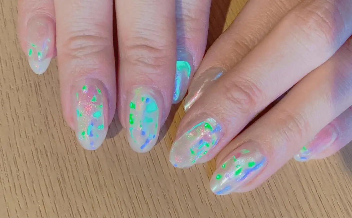ネイル ニュアンスネイル🌈 MYU Nailsのネイルデザイン