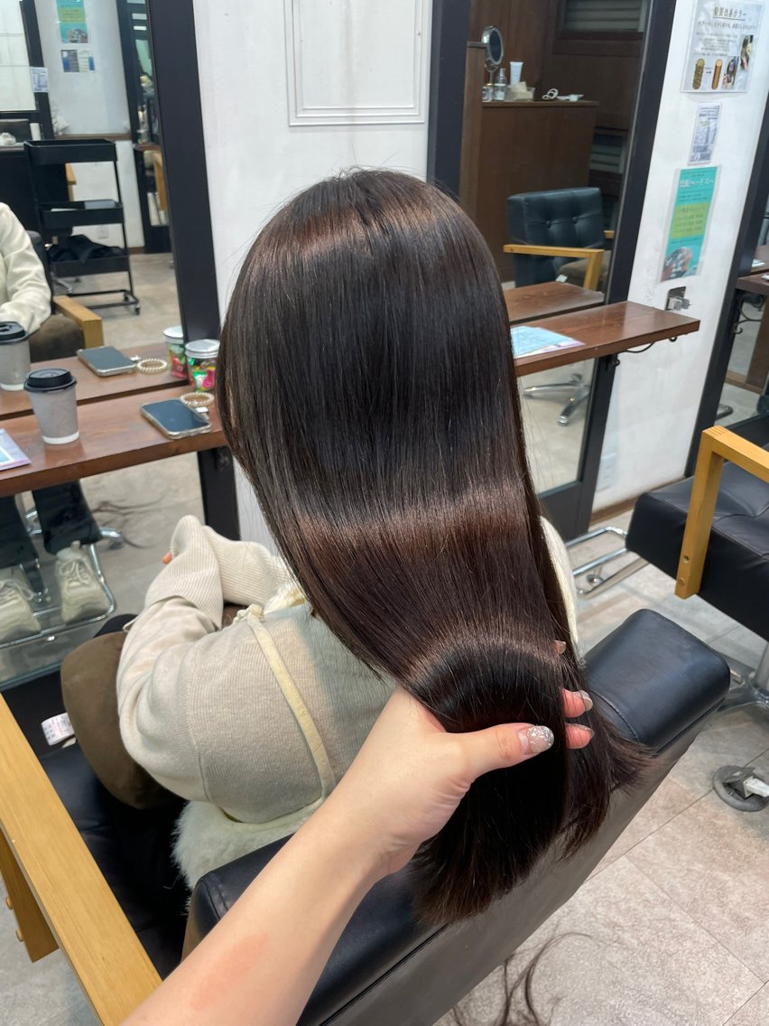 ミディアム カット ヘアカラー トリートメント ヘッドスパ ヘアセット レイヤー似合わせ特化 /谷町/妃菜🎀のヘアスタイル