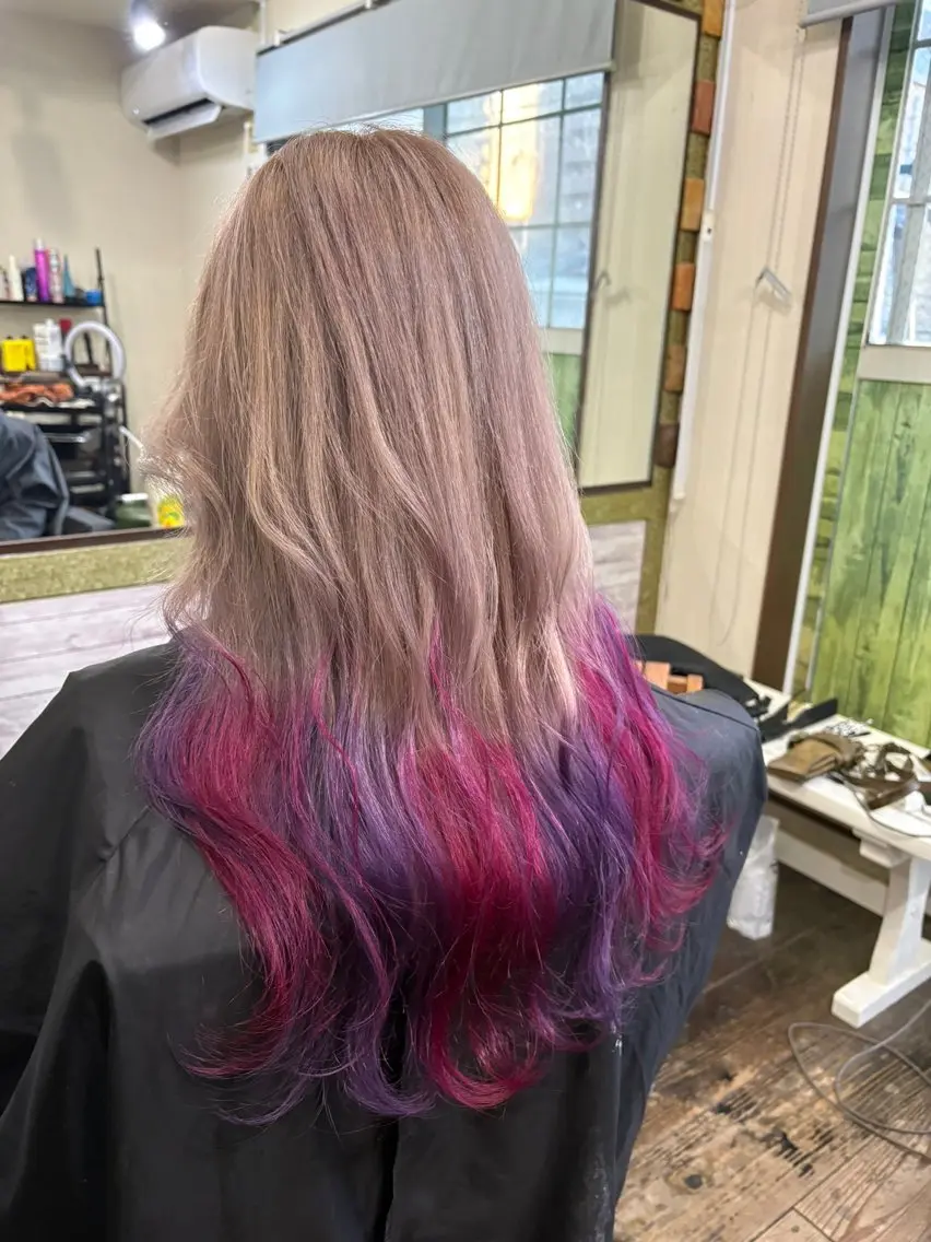 カラー ヘアカラー 渡辺 健太のヘアスタイル