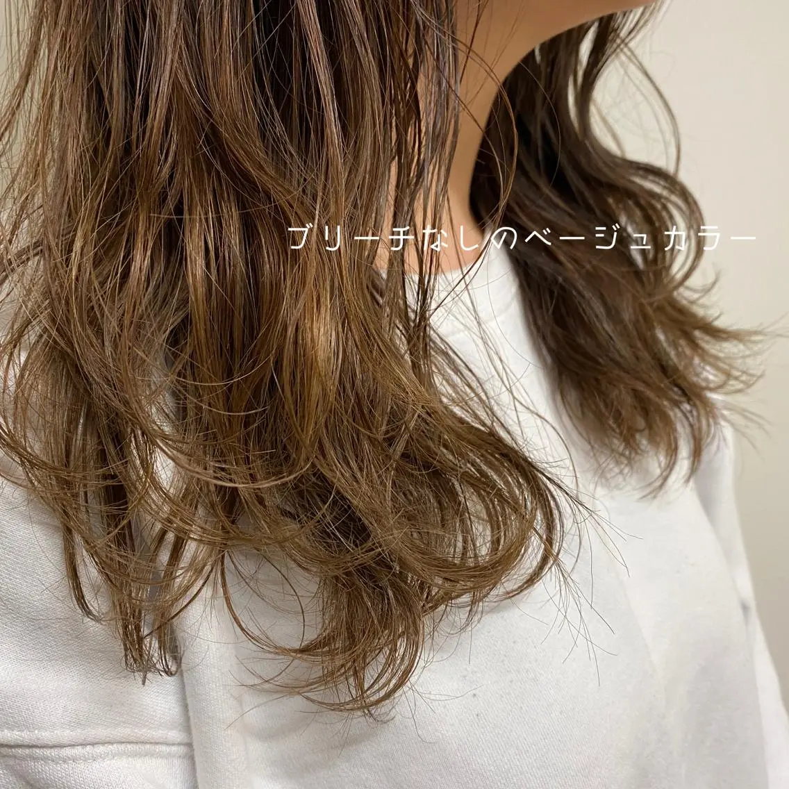ミディアム カット ヘアカラー CASANE 大橋康智のヘアスタイル
