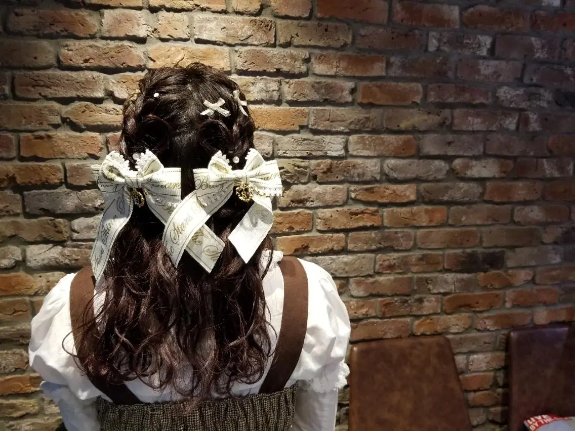 ロング ヘアアレンジ 結婚式・ブライダル ヘアセット/髪質改善 /カラー/TADOのヘアスタイル