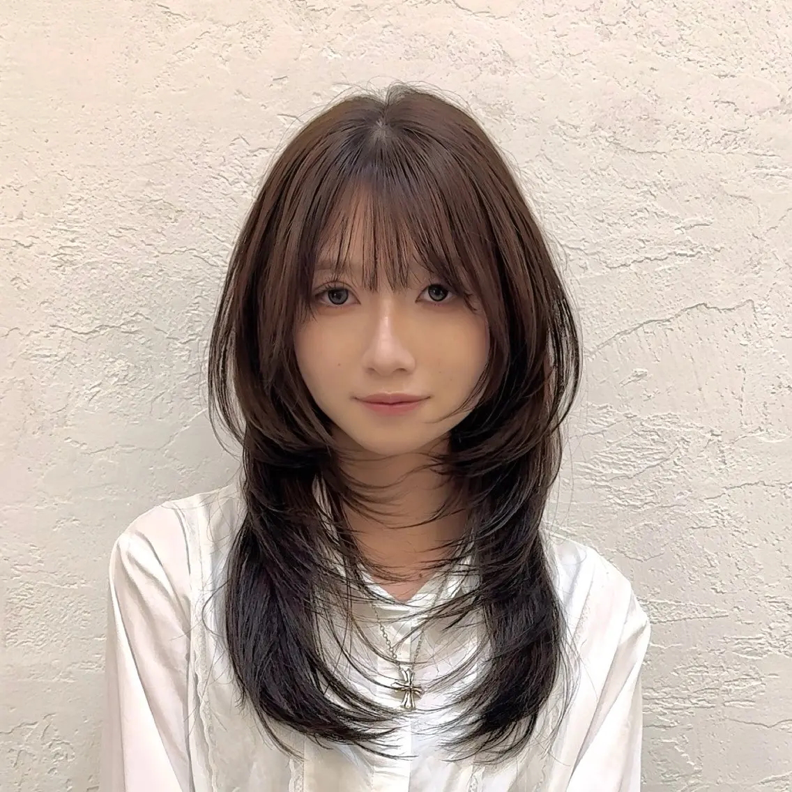 セミロング レイヤーカット/ 堀匠吾のヘアスタイル