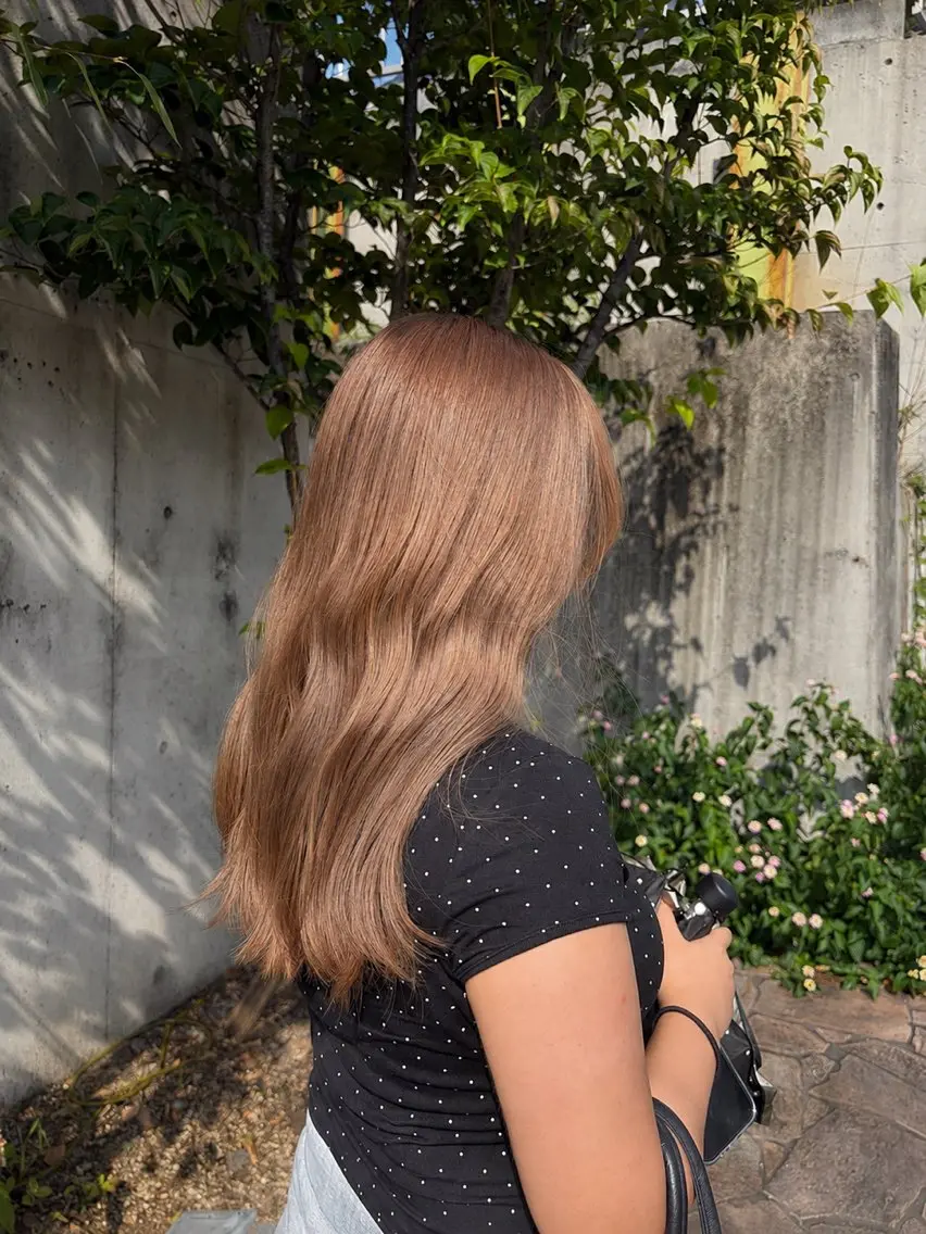 ロング ヘアカラー 💫透明感カラー💫 芝淵 日留菜のヘアスタイル