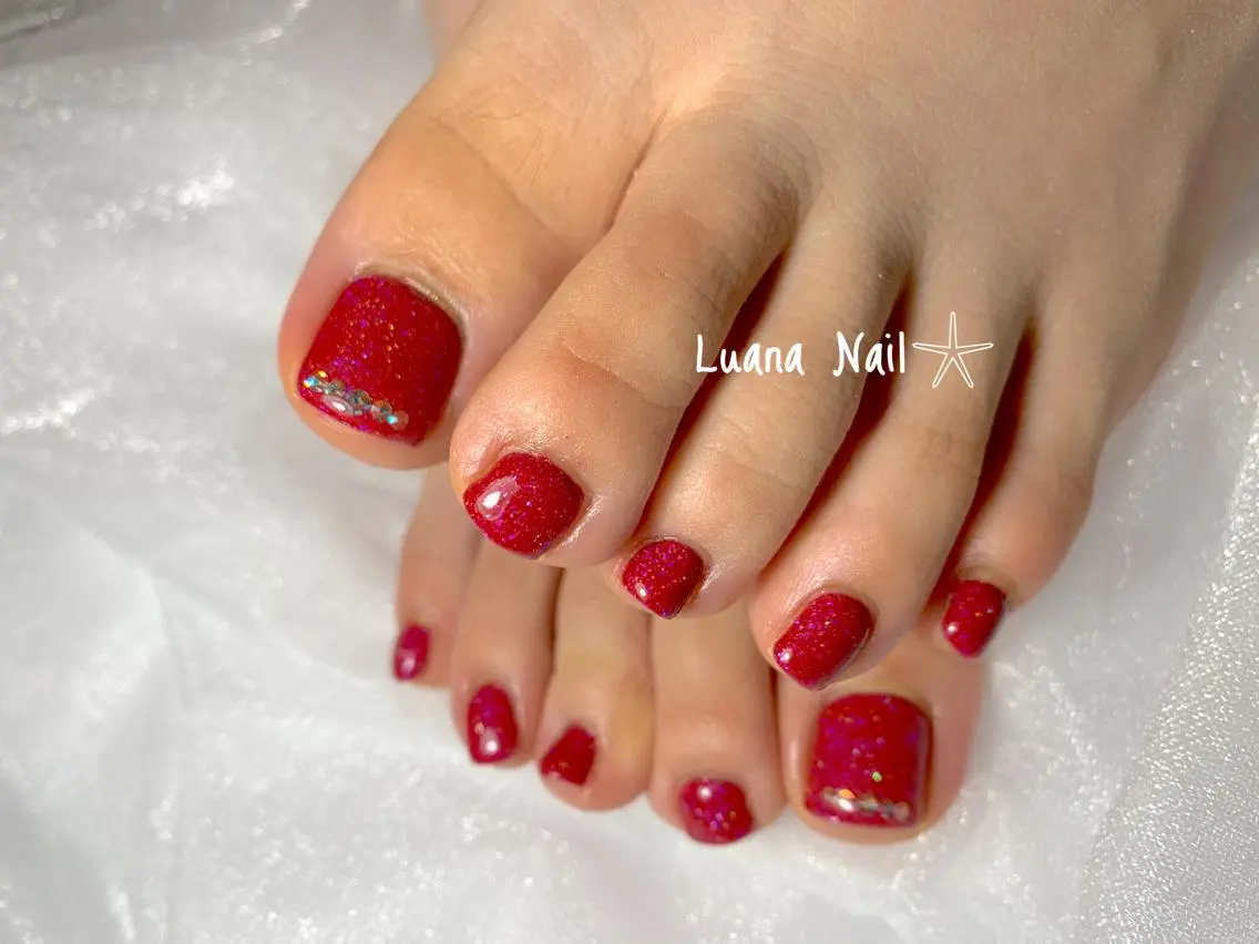 ネイル フットネイル BeauJu by Luana Nailのネイルデザイン