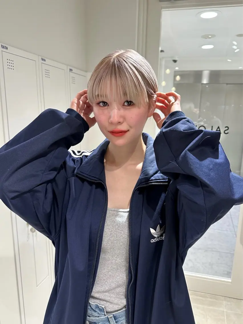 ショート カラー カット ヘアカラー トリートメント mai / linoah˚✧のヘアスタイル