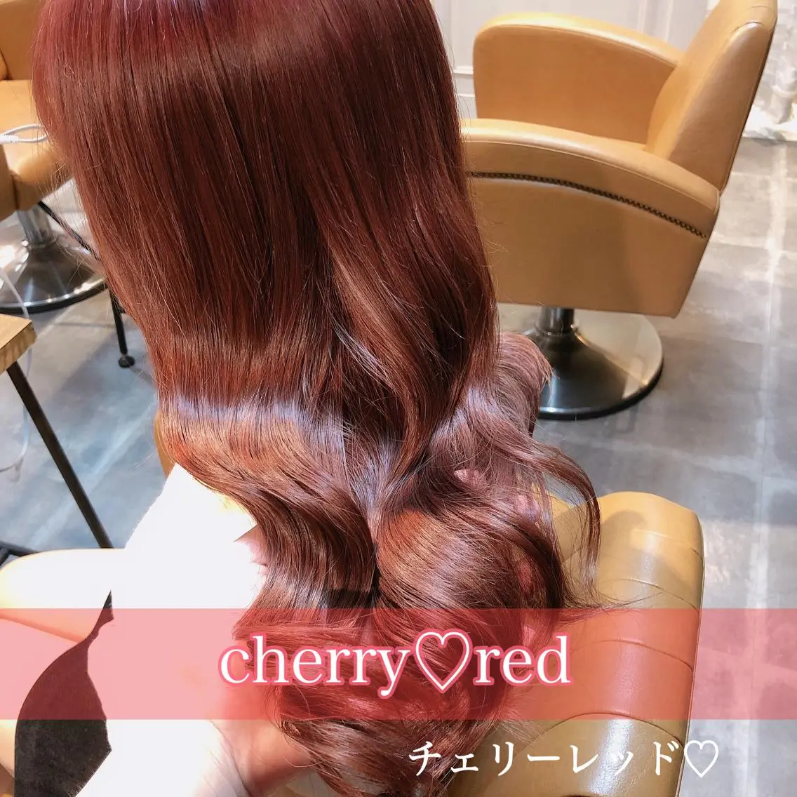 セミロング カラー ブリーチ ダブルカラー ブリーチなしカラー レッドカラー トリートメント 縮毛矯正/ 髪質改善/浅見拓哉のヘアスタイル