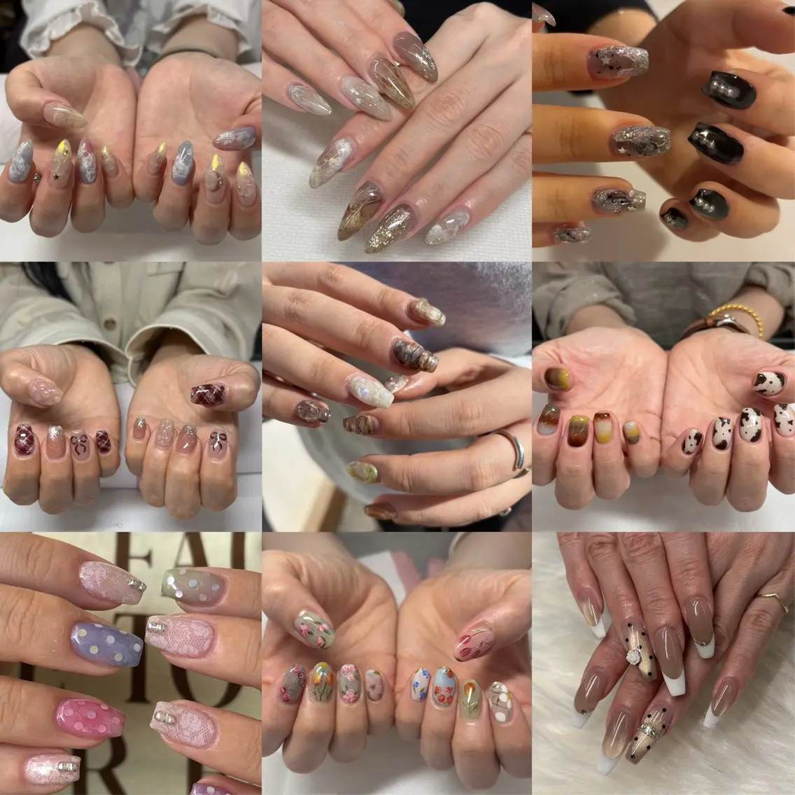 メニュー迷われてる方の写真