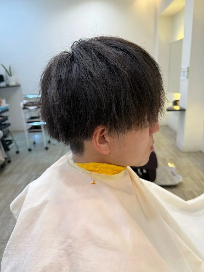 ショート メンズ 永井 天斗のヘアスタイル