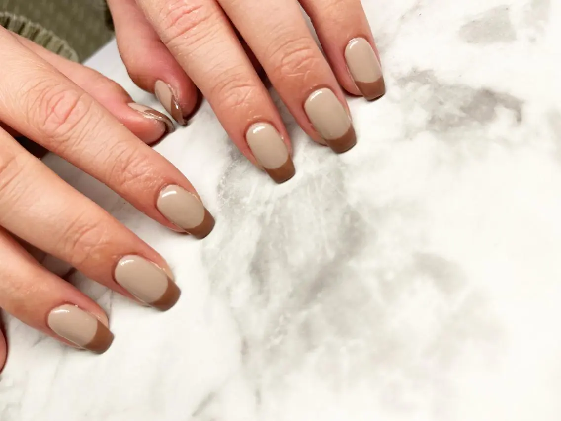 ネイル フレンチネイル 587nail *のネイルデザイン