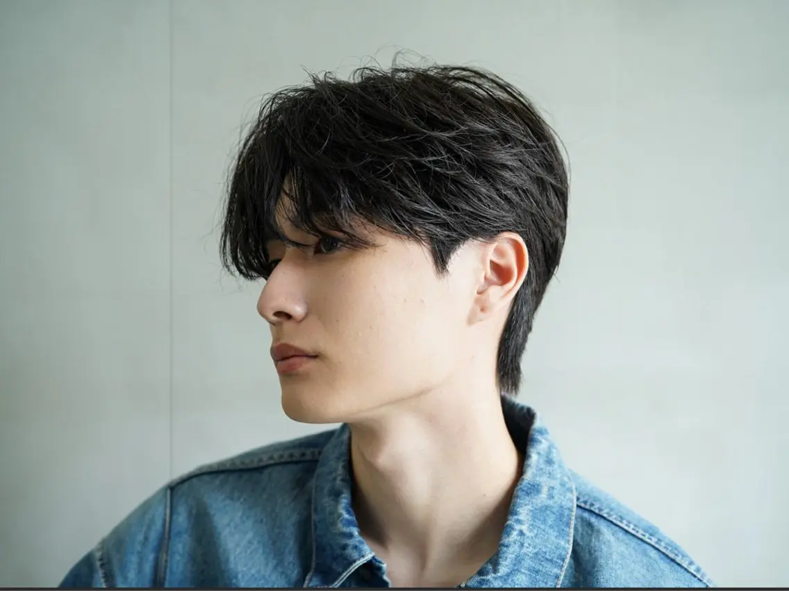 骨格矯正カット+ダウンパーマ🇰🇷の写真